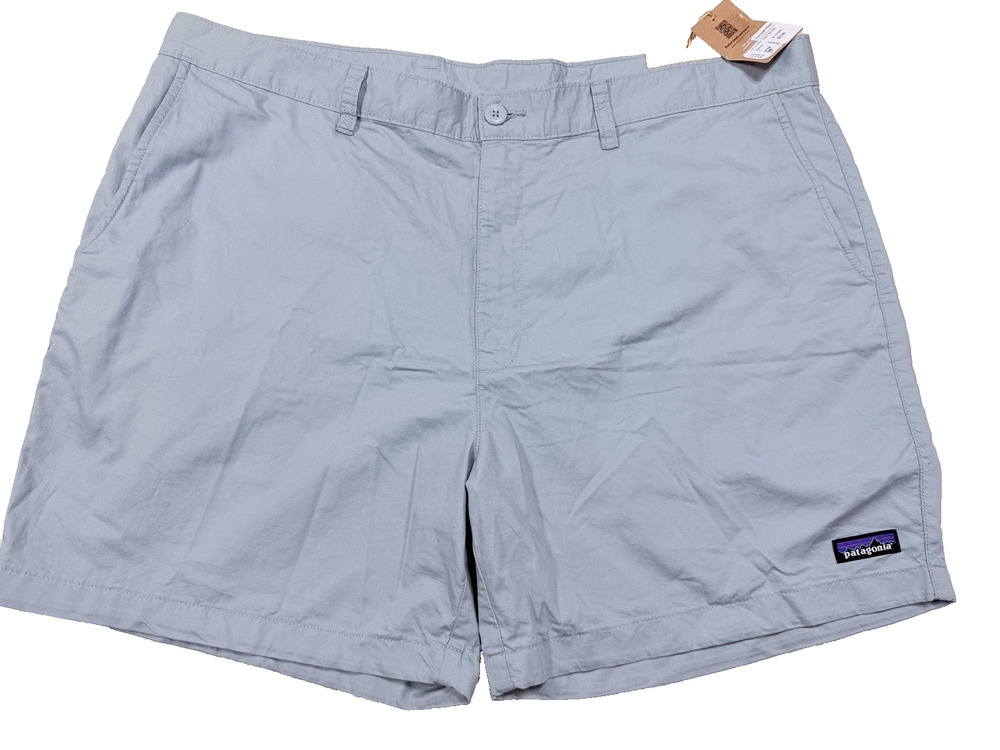 NWT Patagonia Lightweight All Wear Hemp Shorts 6 in Thermal Blue Gorpcore SZ 40